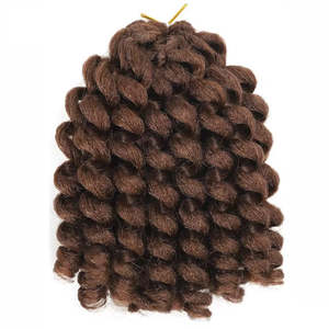 Wand Bouncy Curls Crochet Braids #30 - Brown