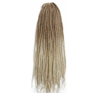 Frontpage: Crochet Box Braids #27/613 - Ombre: Blonde / Light Blonde