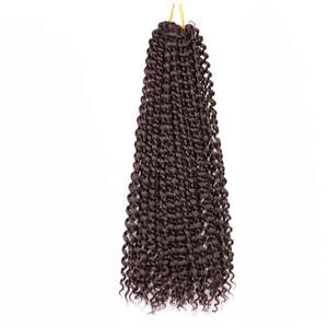 Frontpage: Passion Twist Water Wave Crochet Hair #33 - Dark Brown