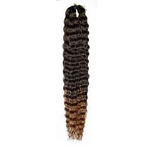 Wavy Goddess Deep Curly Braiding Hair #27/613 - Ombre: Blonde / Light Blonde