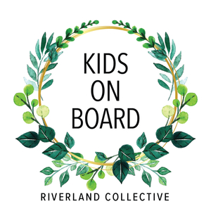 Products: Kids On Board Sticker Sign Forest Foliage Dream Designs