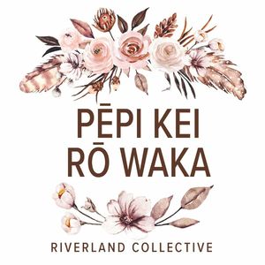 Products: Pēpi Kei Rō Waka Autumn Blush Baby On Board Sticker Dream Designs