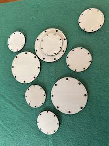 Year Of Gnomes: Wooden Gnome Bases