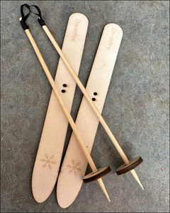 Year Of Gnomes: Gnandad's Skis