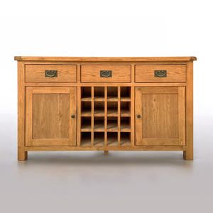 Modena 2 Door 3 Drawer Buffet with Wine Rack - Dream Furniture