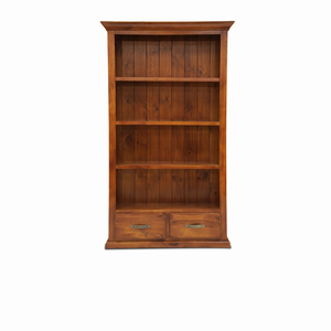 Riviera 2 Drawer Bookcase 104 x 196 CM - Dream Furniture