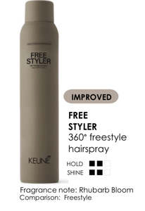 Shampoo: KEUNE Free Styler 75ml