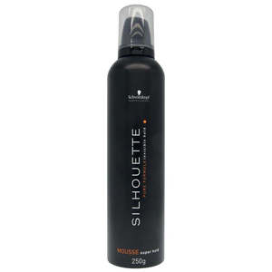 Schwarzkopf Silhouette: Schwarzkopf Silhouette Super Hold Mousse 250g