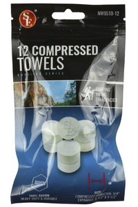 Compressed Towels in a Bag