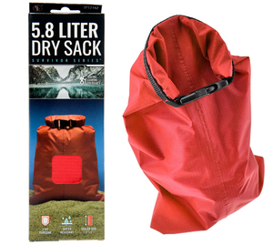 Water Resistant Dry Sack Red 5.8L
