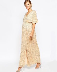 Products: Maternity Sequin Gown – Sz 18-20