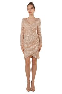 Cocktail Dresses – Dresses Direct: Short Sequined Dress