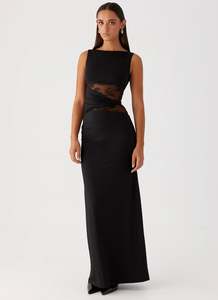 Ball Formal Season 2019: Peppermayo Karma Maxi Dress - Black