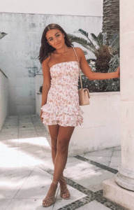 Mini Dresses: Winona Florence Tube Shirring Dress