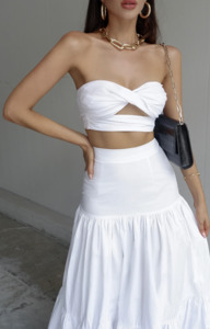 Two Piece Sets: Ayla Set - White