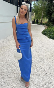 SIR The Label Azul Balconette Gown