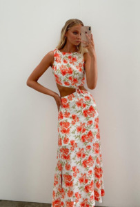 Orange: House of Sienna Eliana Midi