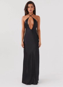 Peppermayo Noir Symphony Maxi Dress