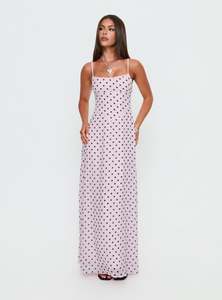 Princess Polly South of France Polka Dot Maxi