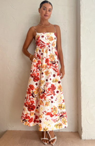Shona Joy Kalani Low Open Back Midi