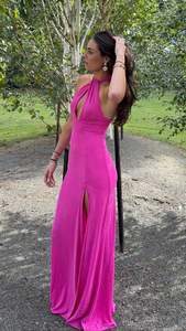 Ball Season: NBD Lenka Hot Pink Maxi