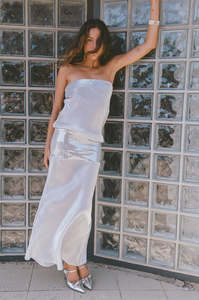 Ball Season: Mode Mischief Melt Moonwater Panel Maxi