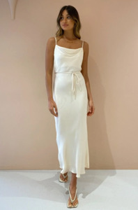 Shona Joy La Lune Bias Cowl Dress