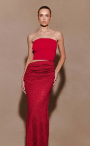 MESHKI Jasiel Strapless Maxi Dress
