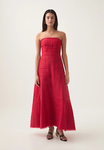 Our Favourites: Aje Soundscape Dress Red Sz 8