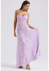 Size 10: House of CB Seren Dress Lilac Sz M