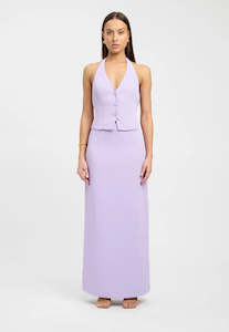 Midi: Kookai Oyster Set Lilac Sz 8