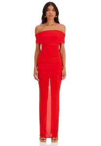Red Dresses: Alamour The Label Nera Dress Sz XXS