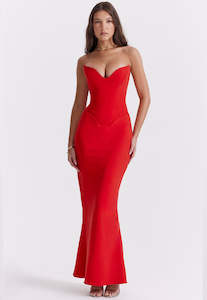 Red Dresses: House of CB Tamara Dress Sz S Red