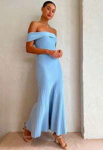 EX RENTAL Anna Quan Neve Dress Powder Sz 10