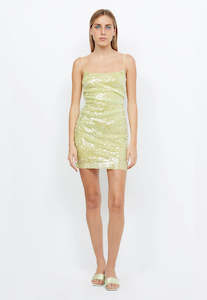 EX RENTAL Bec and Bridge Venus Dress Citrus Sz 6