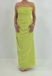 House of CB Adrienne Dress Lime SZ XL