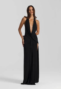 Balldress: Natalie Rolt Winona Gown Black Sz 1