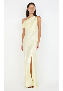 Balldress: Sol Asym Dress Ice Yellow Sz 10