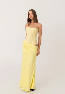 Huxley Gown Lemon Sz XS | S | M
