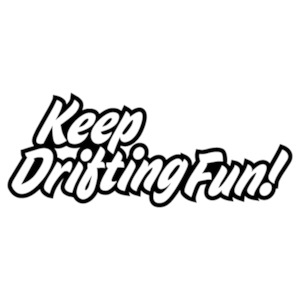 merchandise: Keep Drifting Fun Sticker