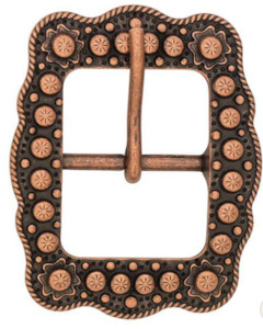 Hardware: #1583 Scalloped Berry Buckle