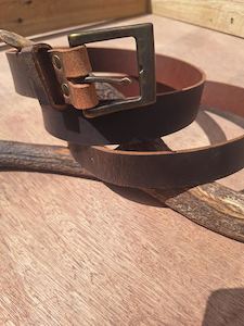 Crazy Horse, Water Buffalo Leather Belt