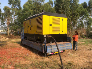 copy of Portable Air Compressor 1200CFM / 362PSI Dual Drill Connex NZ