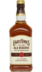 Bourbon Drinkland: Early Times Old Reserve Kentucky Bourbon 1 Litre