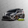 Toyota Yaris Sticker