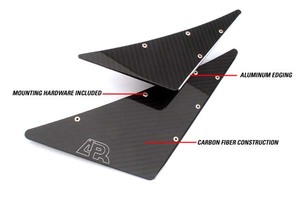 APR Carbon front bumper canards A – Driven Performance