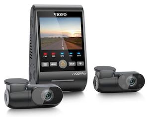 Front Rear Interior Dashcams: Viofo A229 PRO 3CH (4K)