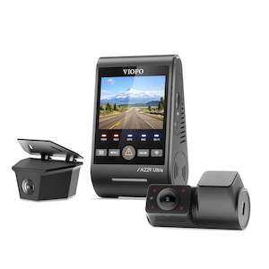 Front Rear Interior Dashcams: Viofo A229 Ultra-W 3CH (4K+Full HD FE+4K-W)