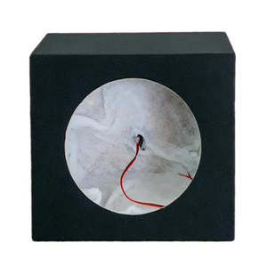 SUBWOOFER BOX FOR 12" SINGLE SUB BLACK