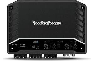 4 Channel: ROCKFORD FOSGATE R2-500X4 PRIME 4CHANNEL AMP 75RMX4@4OHMS OR 200RMSX2@4OHMS BRIDGED Top amp